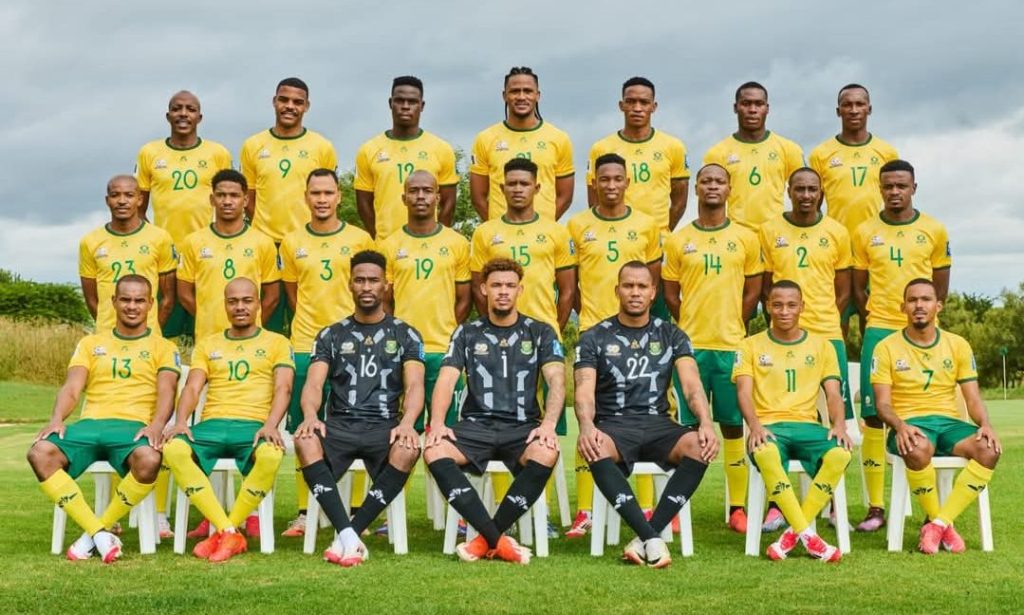 Image credits: Faceook - Bafana Bafana