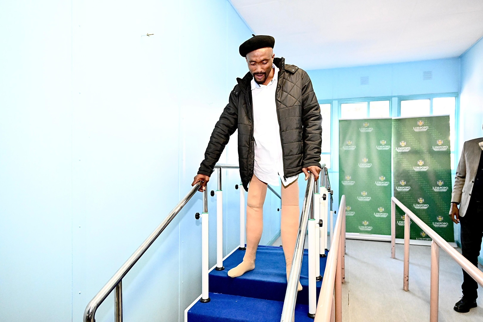 DISABLED ARTIST WILL NOW WALK AGAIN